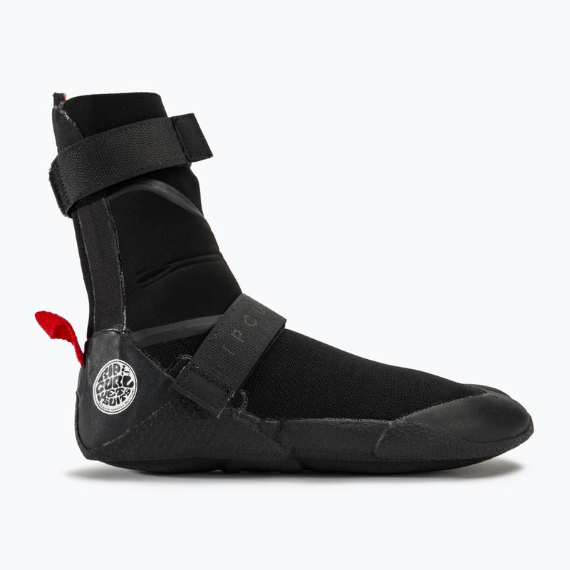 Rip Curl Flashbomb H S/TOE 3 mm stivali in neoprene nero 2