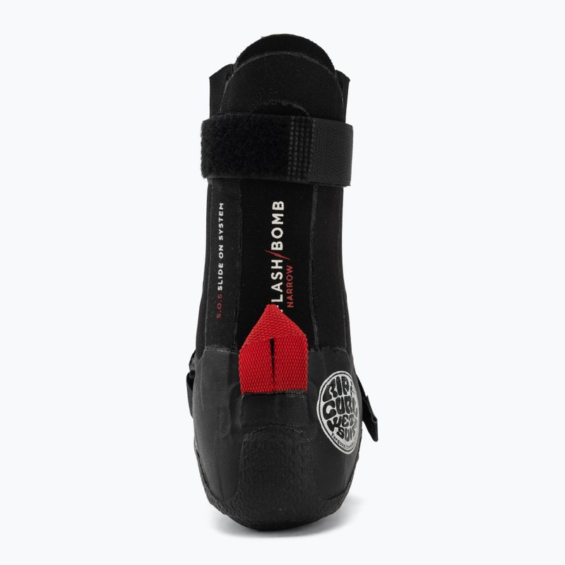 Scarpe in neoprene da uomo Rip Curl Fbomb 3 mm Narrow H S/Toe black 6