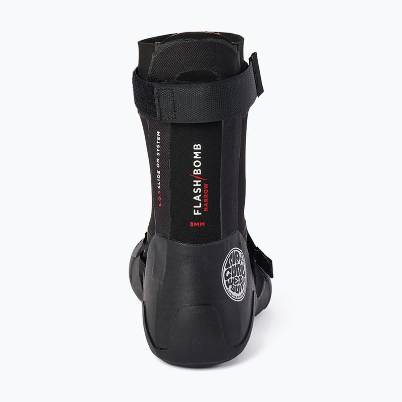 Scarpe in neoprene da uomo Rip Curl Fbomb 3 mm Narrow H S/Toe black 3