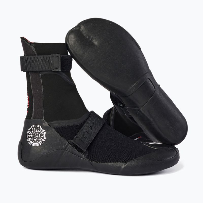 Scarpe in neoprene da uomo Rip Curl Fbomb 3 mm Narrow H S/Toe black 4