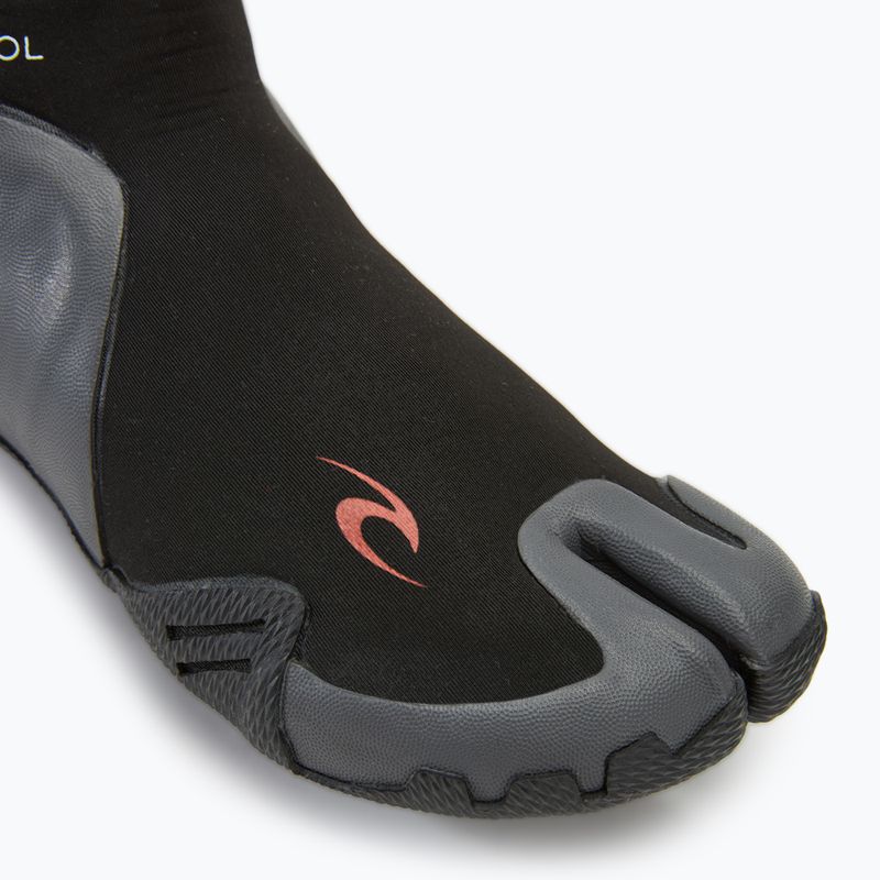 Rip Curl Dawn Patrol 3 mm Split Toe stivale in neoprene nero 7