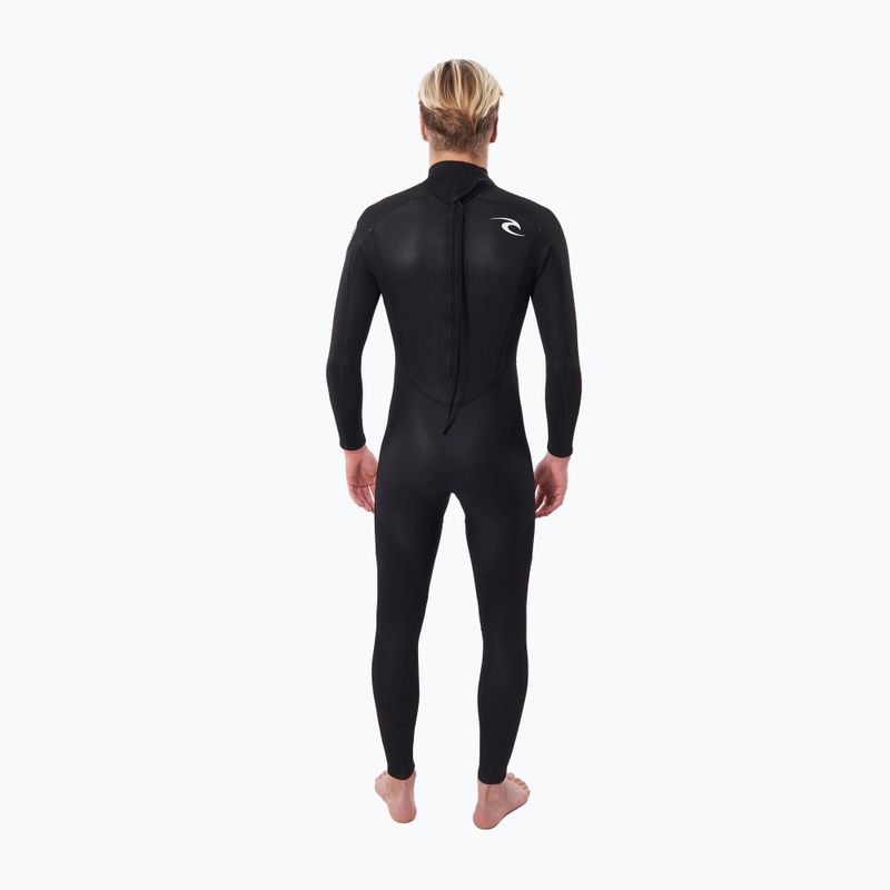 Muta Rip Curl Freelite 5/3 mm GB BZ Steamer nera da uomo 2