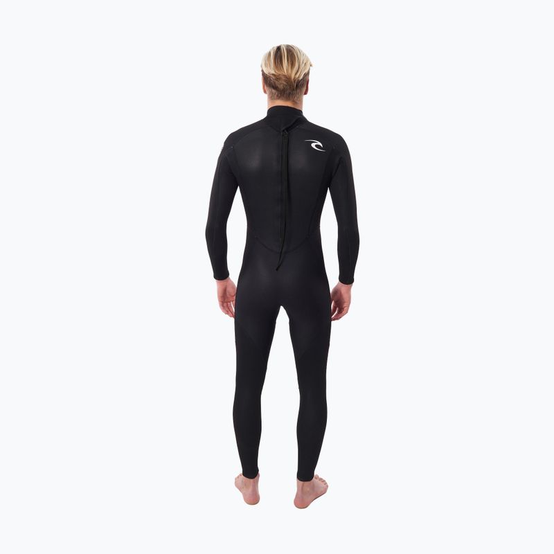 Muta Rip Curl Freelite 5/3 mm GB BZ Steamer nera da uomo 4