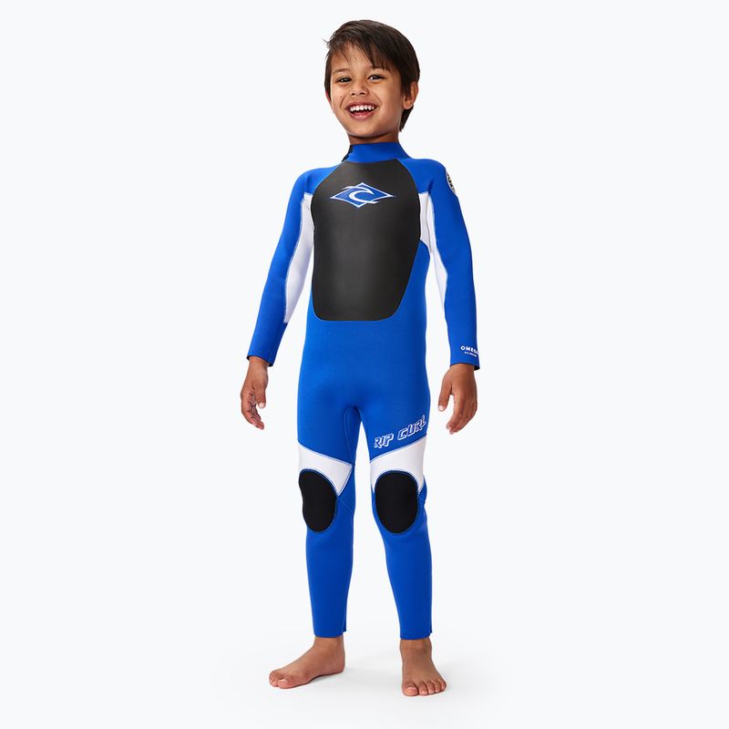 Muta da bambino Rip Curl Groms Omega 3/2 Back Zip blu