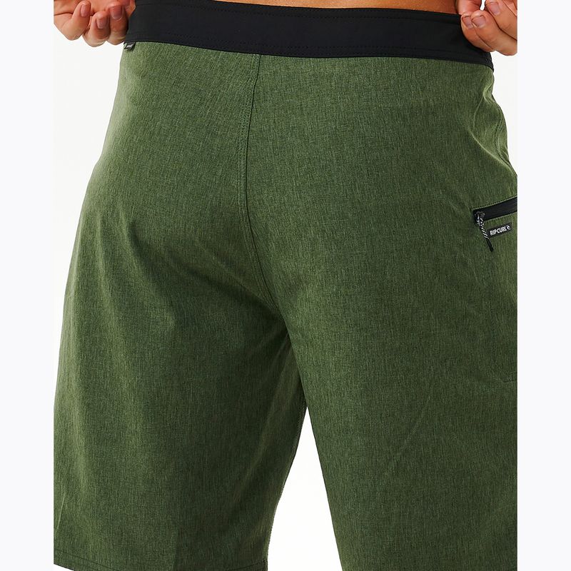 Pantaloncini da bagno Rip Curl Mirage Core dark olive da uomo 4