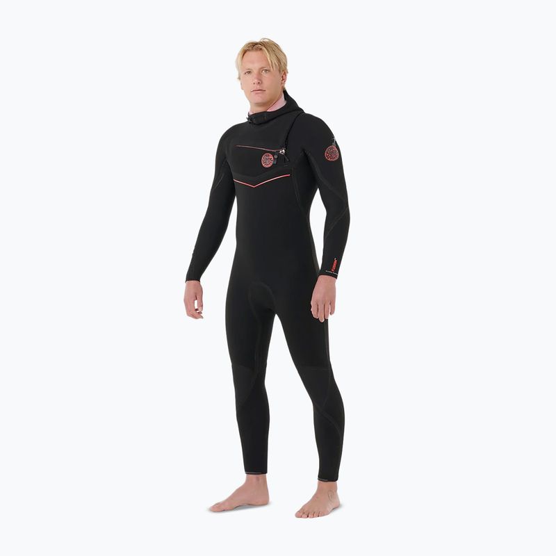 Muta uomo Rip Curl Flashbomb Fusion 5/3mm Zip Free black 3