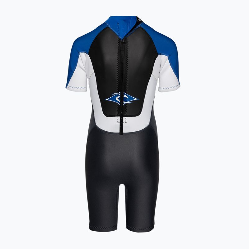 Schiuma Rip Curl per bambini Omega Back Zip Spring 2 mm blu 3