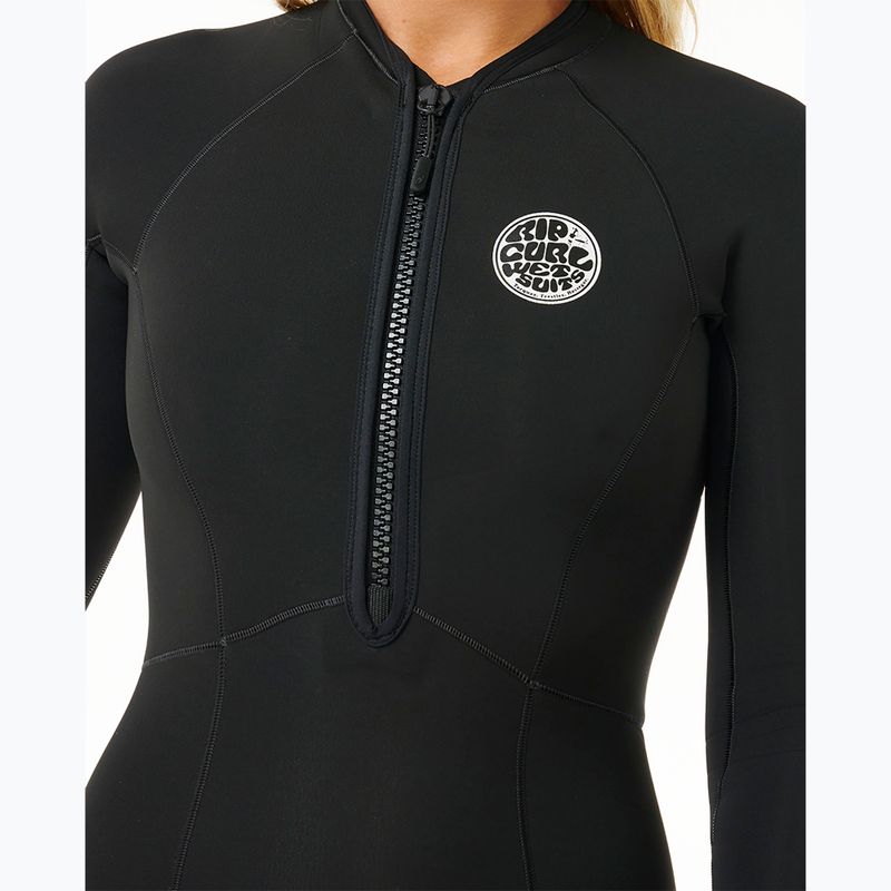 Muta da donna per il nuoto Rip Curl G-Bomb 1,5 mm Full Zip Springsuit black 6