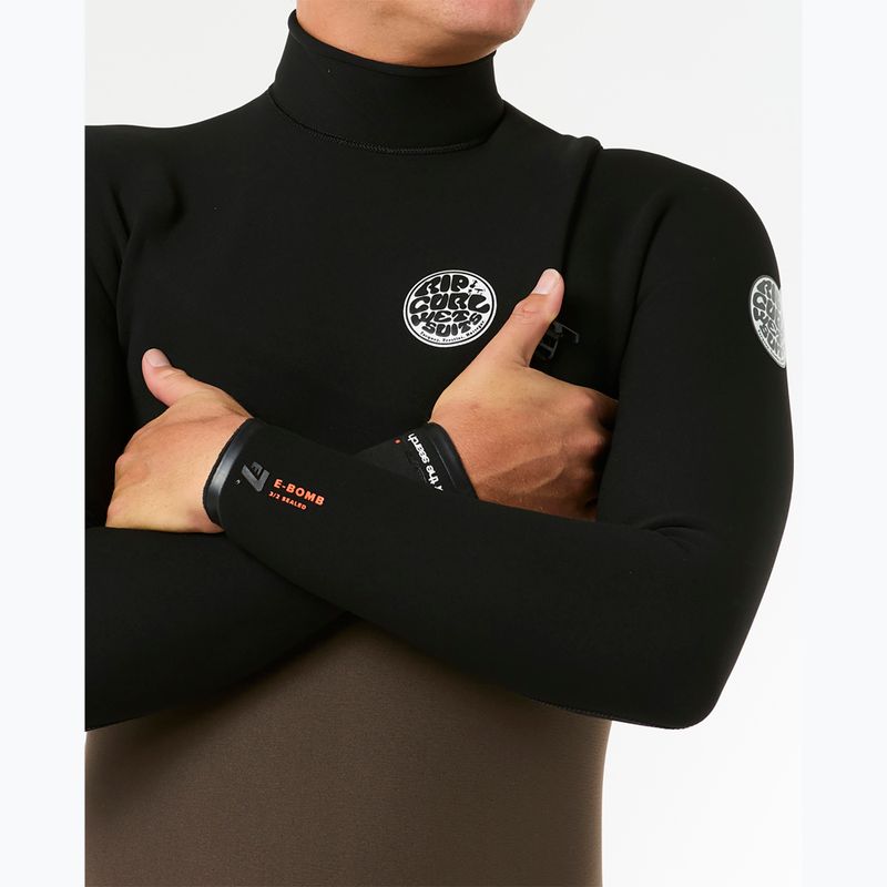 Uomo Rip Curl E-Bomb 3/2 mm Zip Free sub deep rock swim foam 4