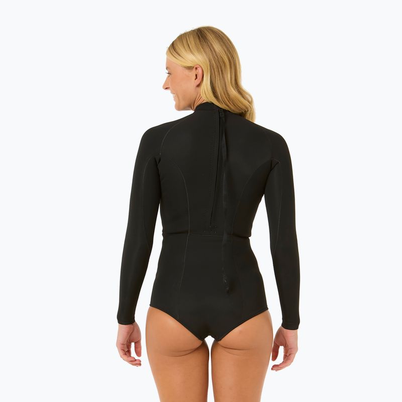 Muta da donna per il nuoto Rip Curl G-Bomb 1,5 mm Back Zip B/Leg Springsuit black 3