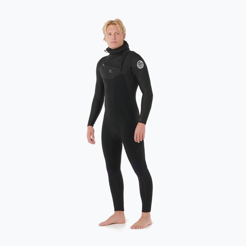 Muta da nuoto uomo Rip Curl Dawn Patrol Cz Hood 5/4 mm black 4