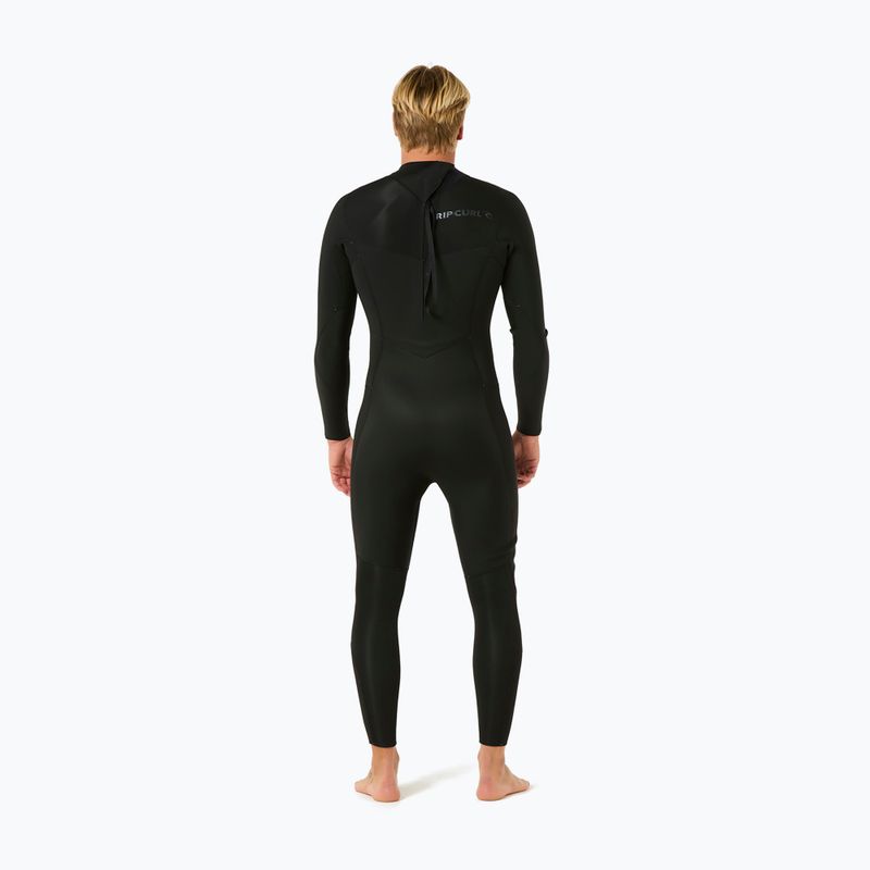 Muta da uomo per il nuoto Rip Curl Dawn Patrol 4/3mm Back Zip black 2