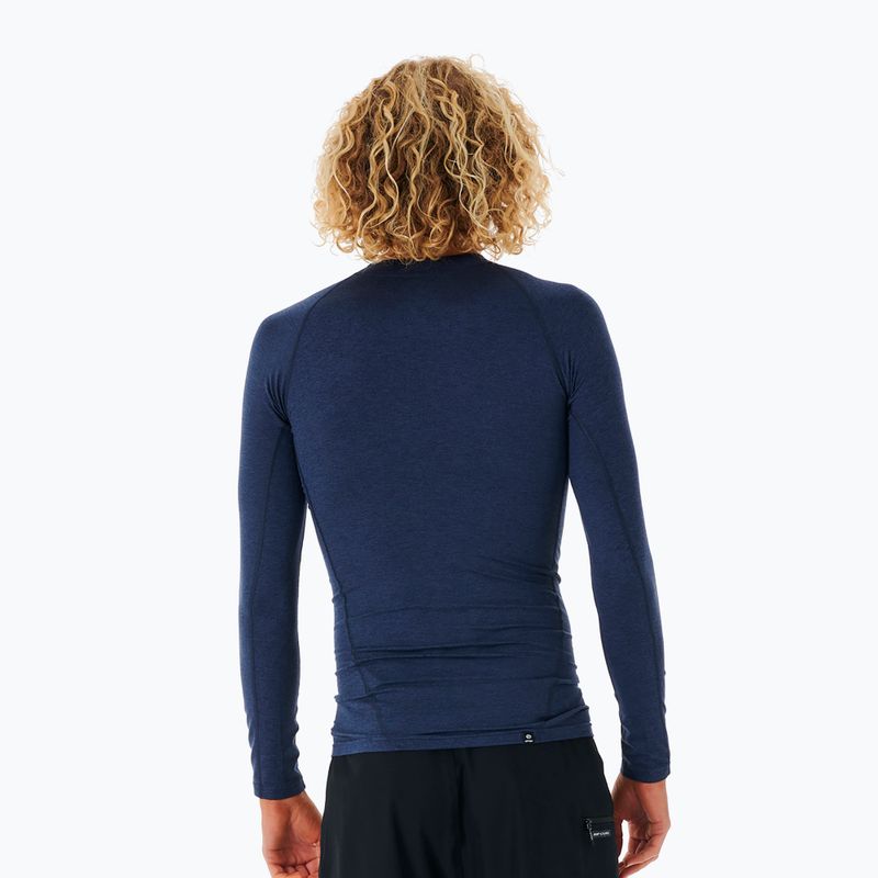 Maniche lunghe da nuoto Rip Curl Dawn Patrol Perf in marino da uomo 2