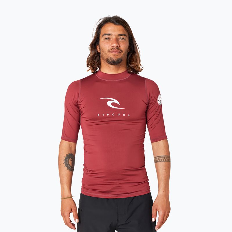 Camicia da bagno Rip Curl Corps da uomo marrone