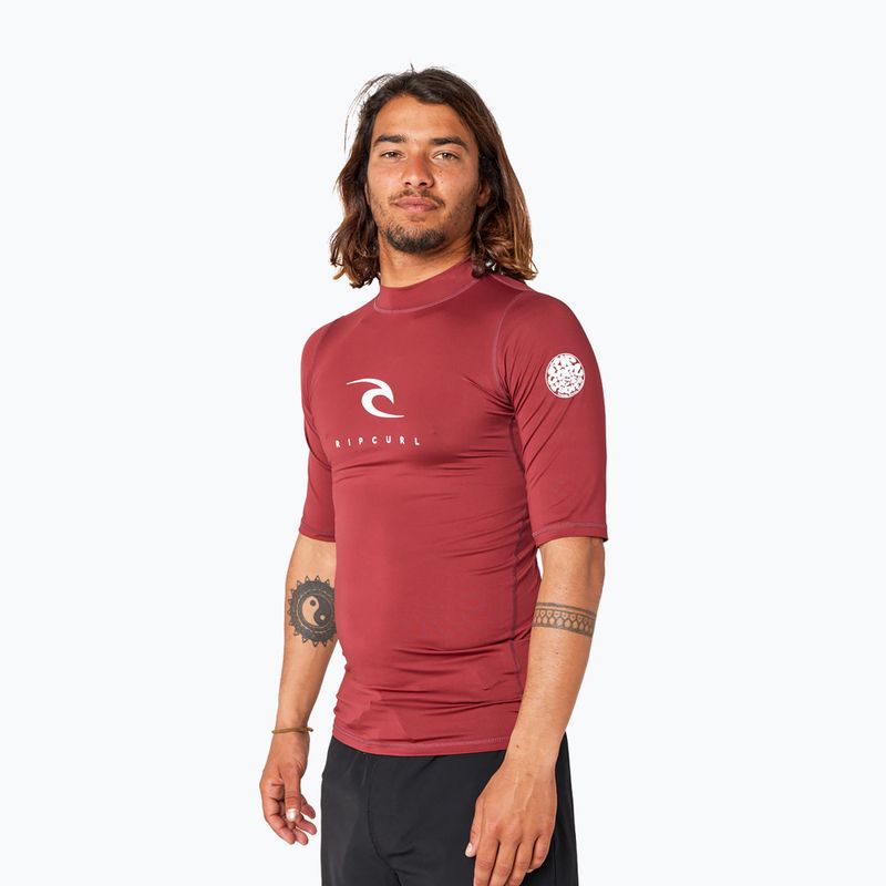 Camicia da bagno Rip Curl Corps da uomo marrone 2