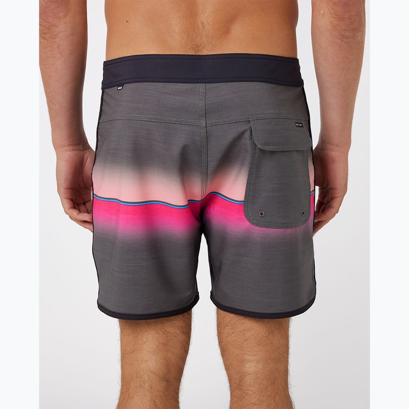 Pantaloncini da bagno Rip Curl Mirage Retro Mama Fizz da uomo, nero 3