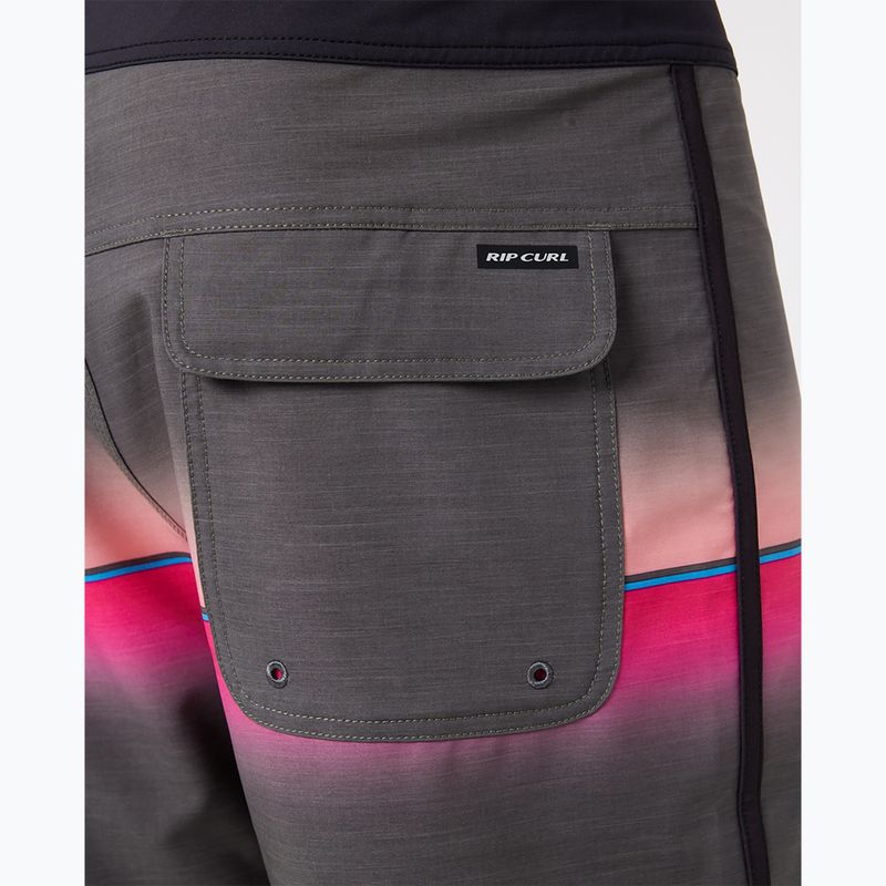 Pantaloncini da bagno Rip Curl Mirage Retro Mama Fizz da uomo, nero 7