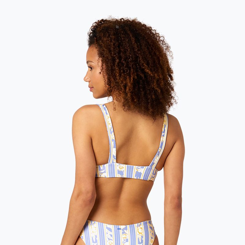 Rip Curl Ocean Together Halter Swimsuit Top Revo blue 4