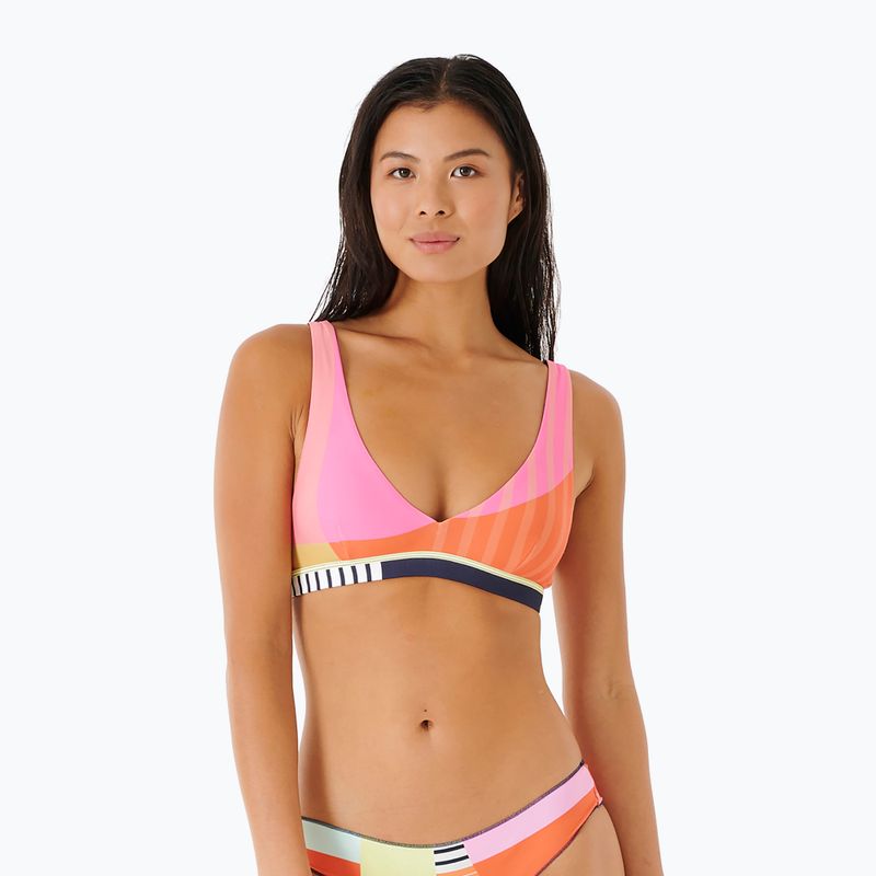 Top del costume da bagno Rip Curl Day Break Tri multico