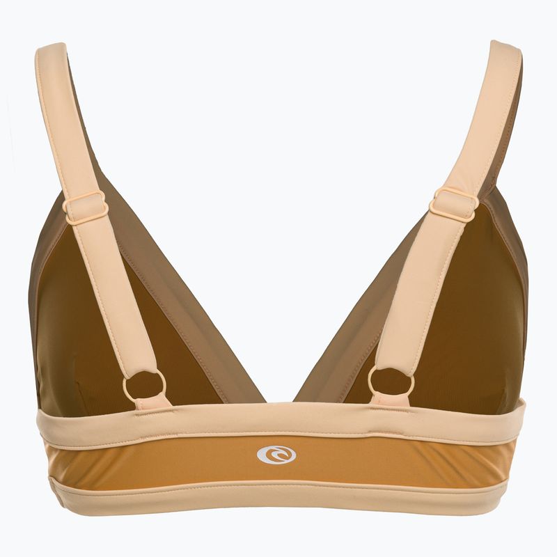 Rip Curl Mirage Colour Block Tri gold - top del costume da bagno 2