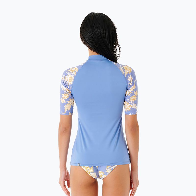 Camicia da bagno Rip Curl Oceans Together donna UPF 50+ blu 2