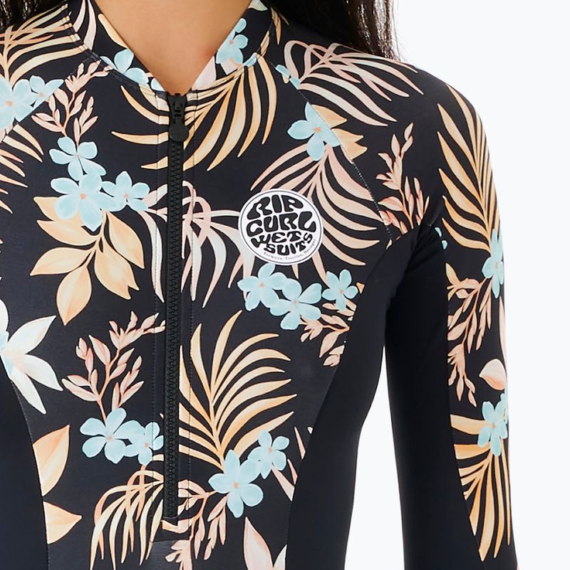Costume intero da donna Rip Curl Sun Dance UPF Surf Suit nero 4
