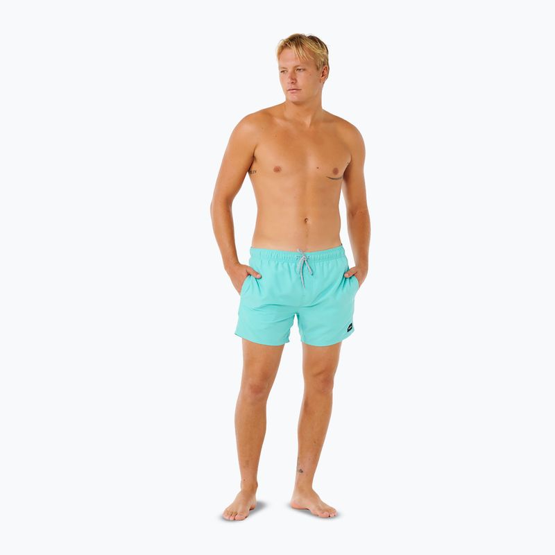 Costume da bagno corto da uomo Rip Curl Offset Volley aqua 2