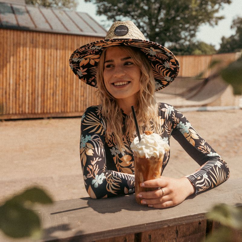 Cappello di paglia Rip Curl Sun Dance da donna, naturale 7
