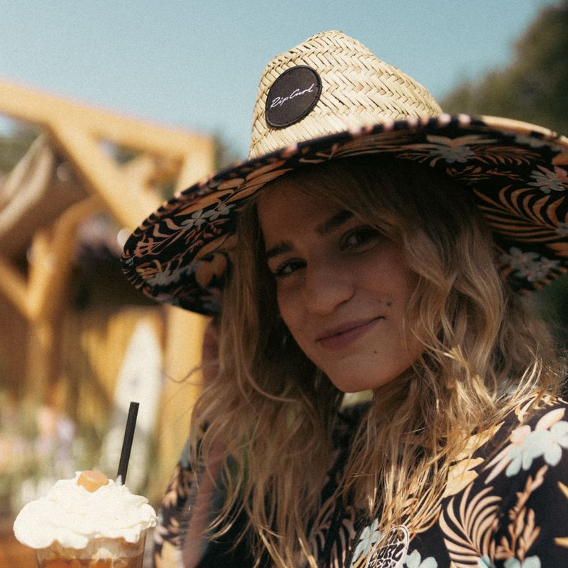 Cappello di paglia Rip Curl Sun Dance da donna, naturale 8