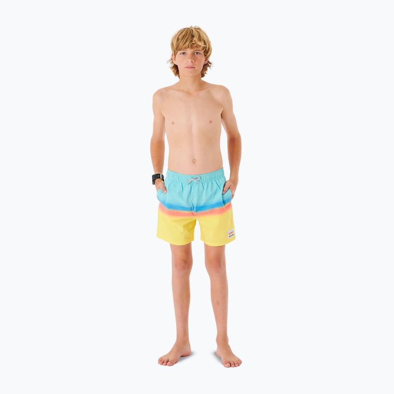 Pantaloncini da bagno Rip Curl Surf Revival Volley per bambini aqua 2