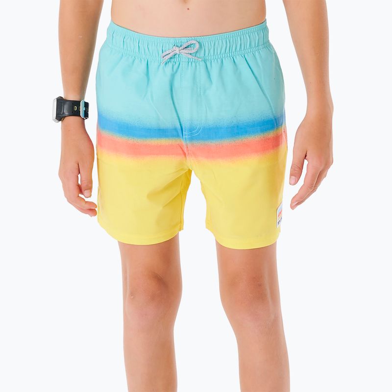 Pantaloncini da bagno Rip Curl Surf Revival Volley per bambini aqua 4