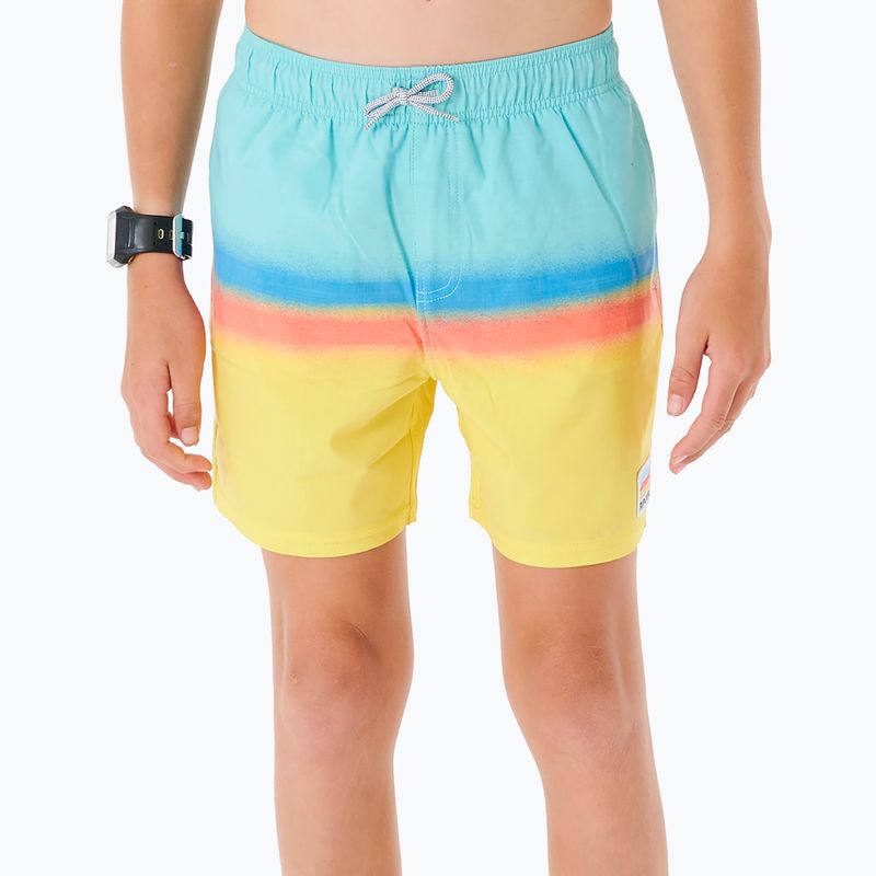 Pantaloncini da bagno Rip Curl Surf Revival Volley per bambini aqua