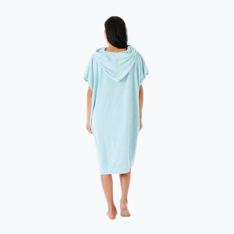 Poncho Rip Curl Script aqua da donna 2