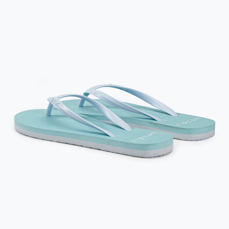 Infradito Rip Curl Bondi light aqua da donna 3