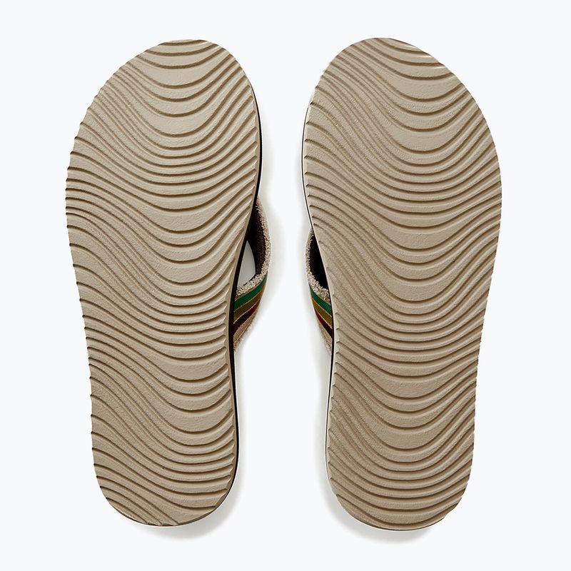 Infradito Rip Curl Reactor Open Toe da uomo, marrone/marrone 12