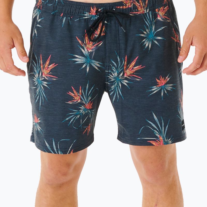 Pantaloncini da bagno Rip Curl Paradiso Volley da uomo, blu scuro