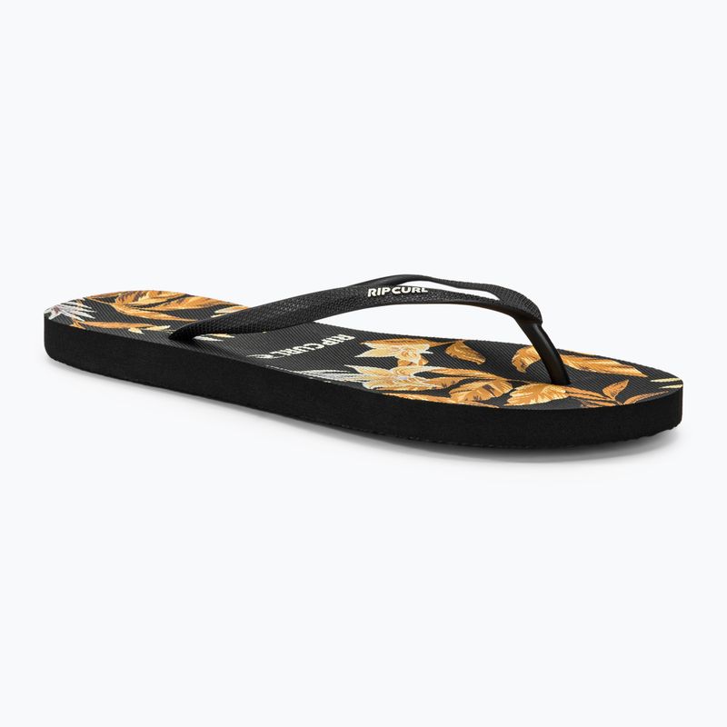 Infradito donna Rip Curl La Isla Bloom Open Toe nero