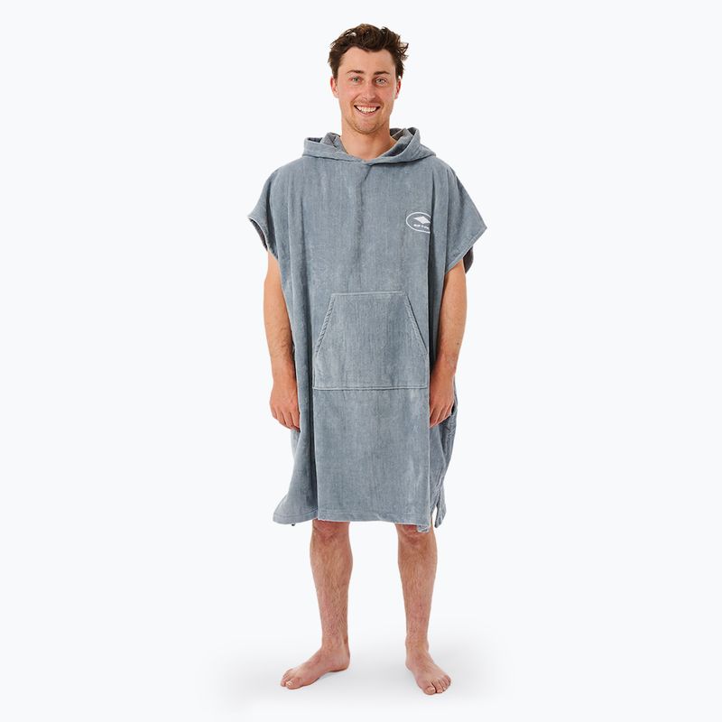 Poncho Rip Curl da uomo con cappuccio blu 2