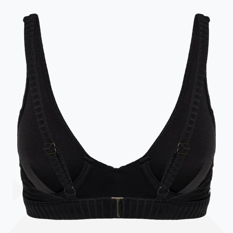 Rip Curl Premium Surf D-Dd Top costume da bagno a V profonda nero 2