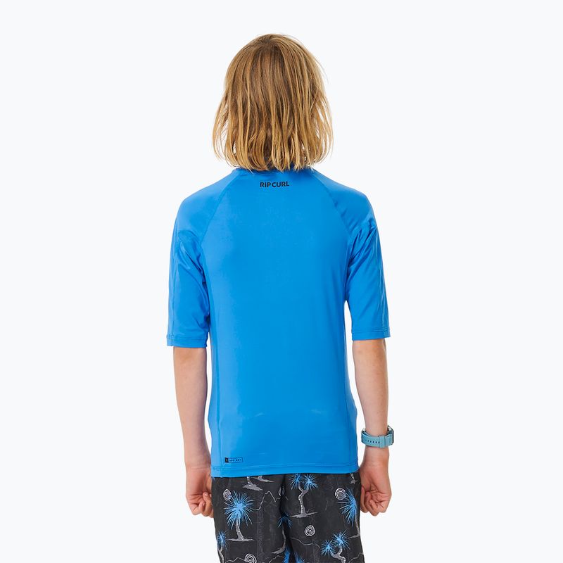 Camicia da bagno per bambini Rip Curl Lycra Brand Wave UPF blue gum 3