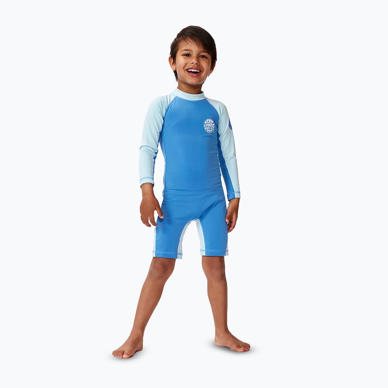 Tuta da bambino UPF 50+ Rip Curl Icons UV Brushed blu gum