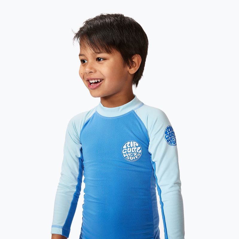 Tuta da bambino UPF 50+ Rip Curl Icons UV Brushed blu gum 3