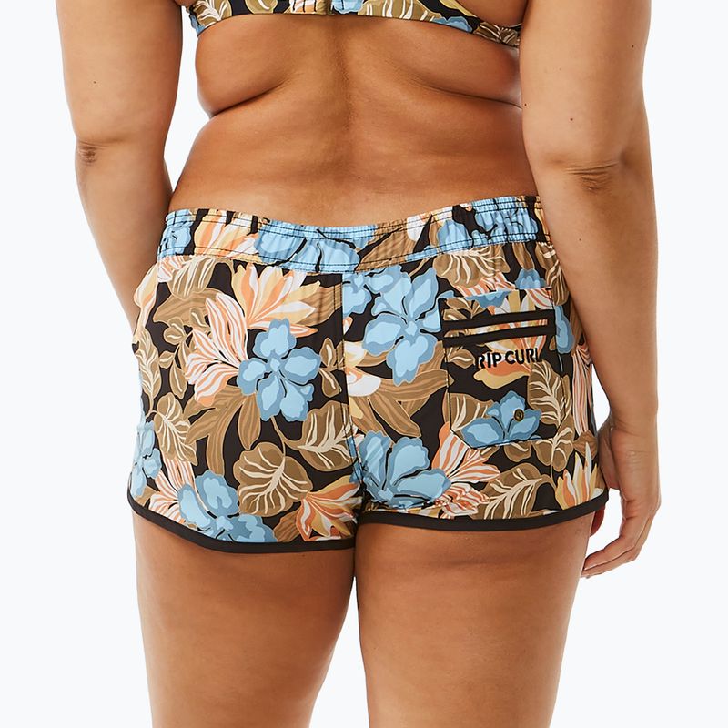 Pantaloncini da bagno Rip Curl da donna Follow The Sun 3" blu polvere 4