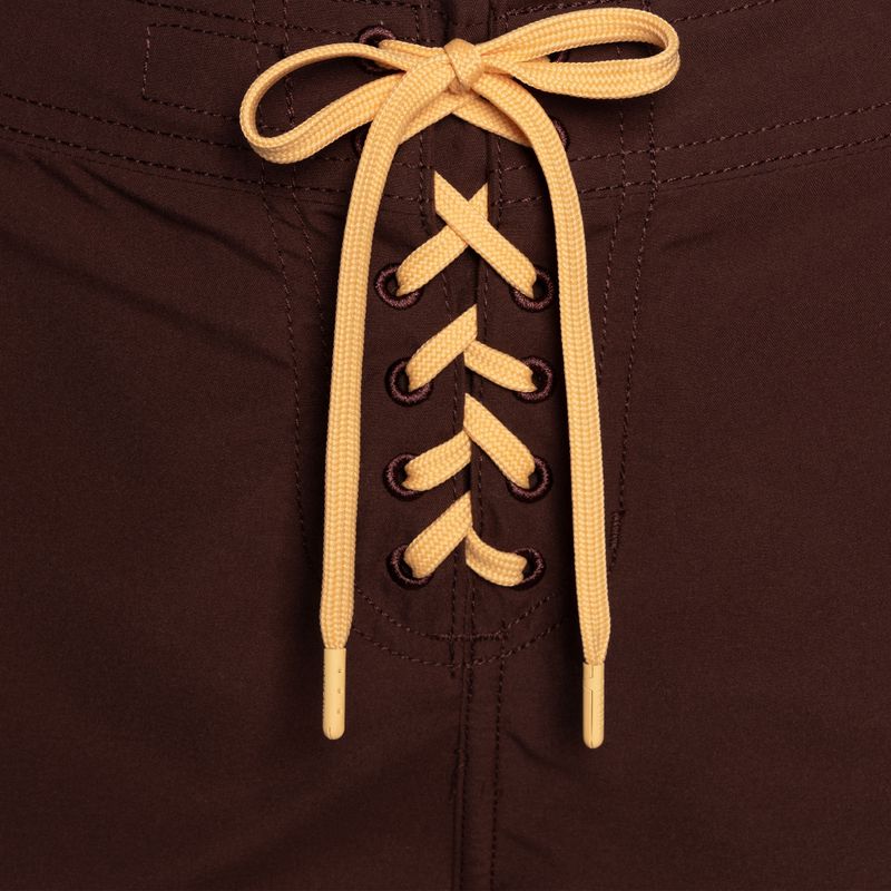 Pantaloncini da bagno Rip Curl Block Party Hi Waist 3" donna, prugna 3