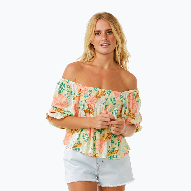 Camicia Rip Curl Follow The Sun Fashion donna arancione chiaro