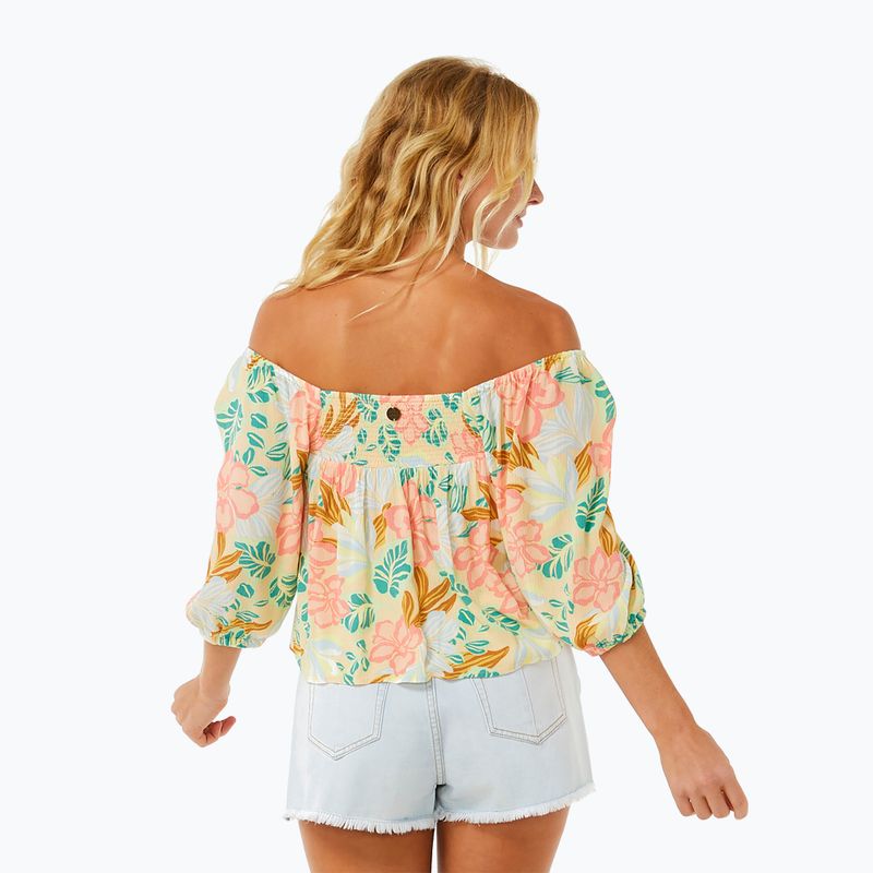 Camicia Rip Curl Follow The Sun Fashion donna arancione chiaro 3