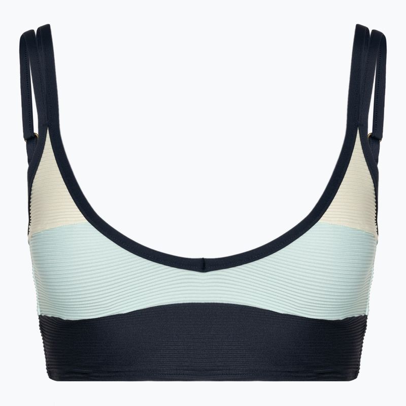 Rip Curl Block Party Spliced Crop top da bagno navy