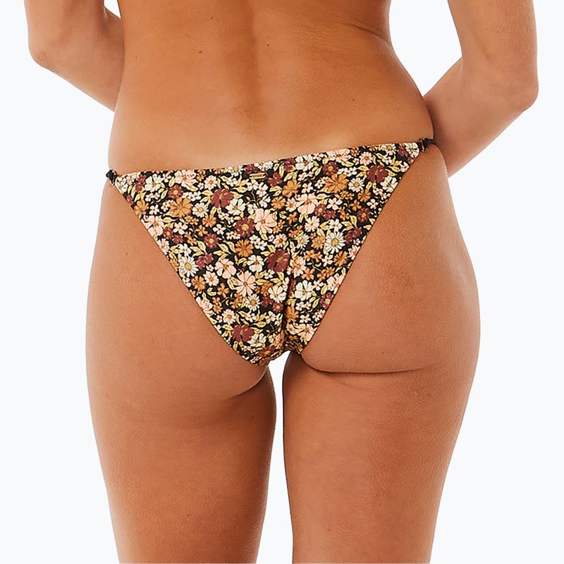 Rip Curl Sea Of Dreams Cheeky, slip del costume da bagno marrone 8