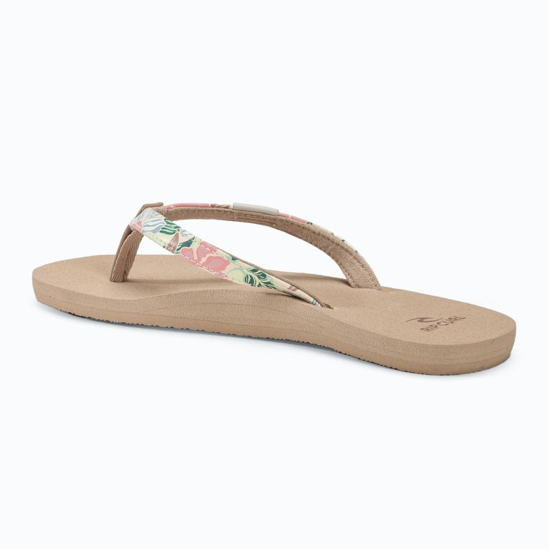 Infradito donna Rip Curl Freedom Bloom Open Toe arancione chiaro 3