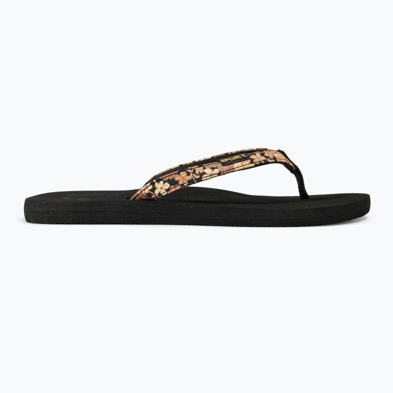 Infradito donna Rip Curl Freedom Bloom Open Toe nero/marrone 2